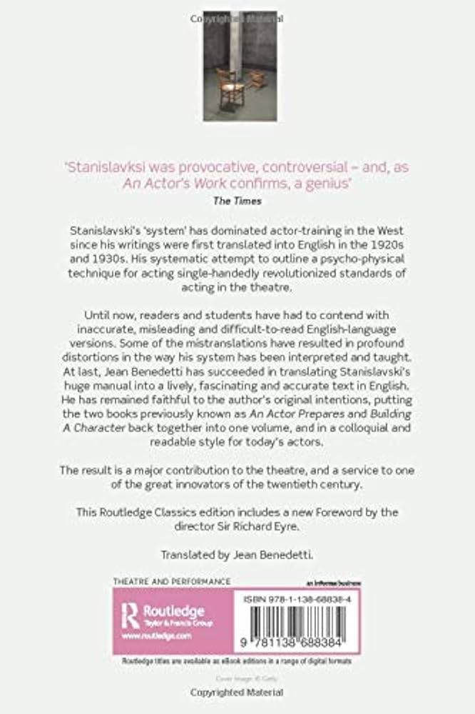 洋書 Stanislavski 4 English Books Set The Stanislavski System: The Professional Training of an